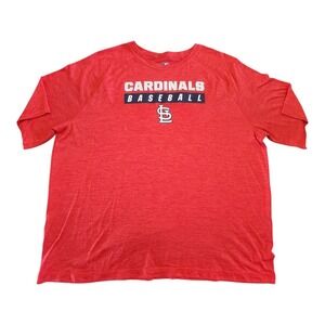 St. Louis Cardinals T Shirt Men's Sz‎ 3XL MLB Genuine Merchandise NWOT Baseball